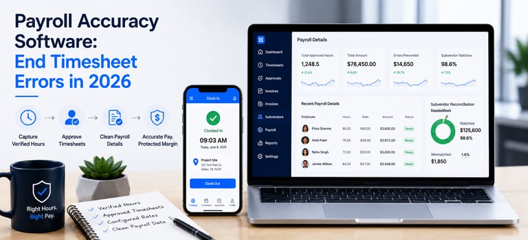 Payroll Accuracy Software: End Timesheet Errors in 2026
