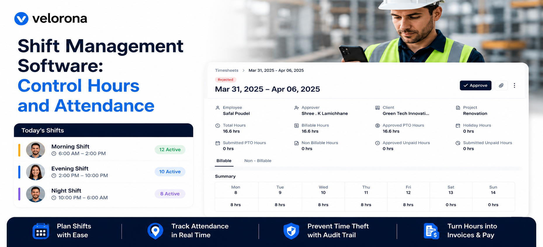 Shift Management Software: Control Hours and Attendance