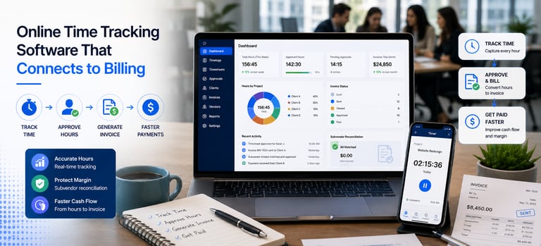 Online Time Tracking Software That Connects to Billing