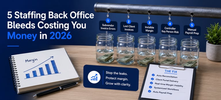 5 Staffing Back Office Bleeds Costing You Money in 2026