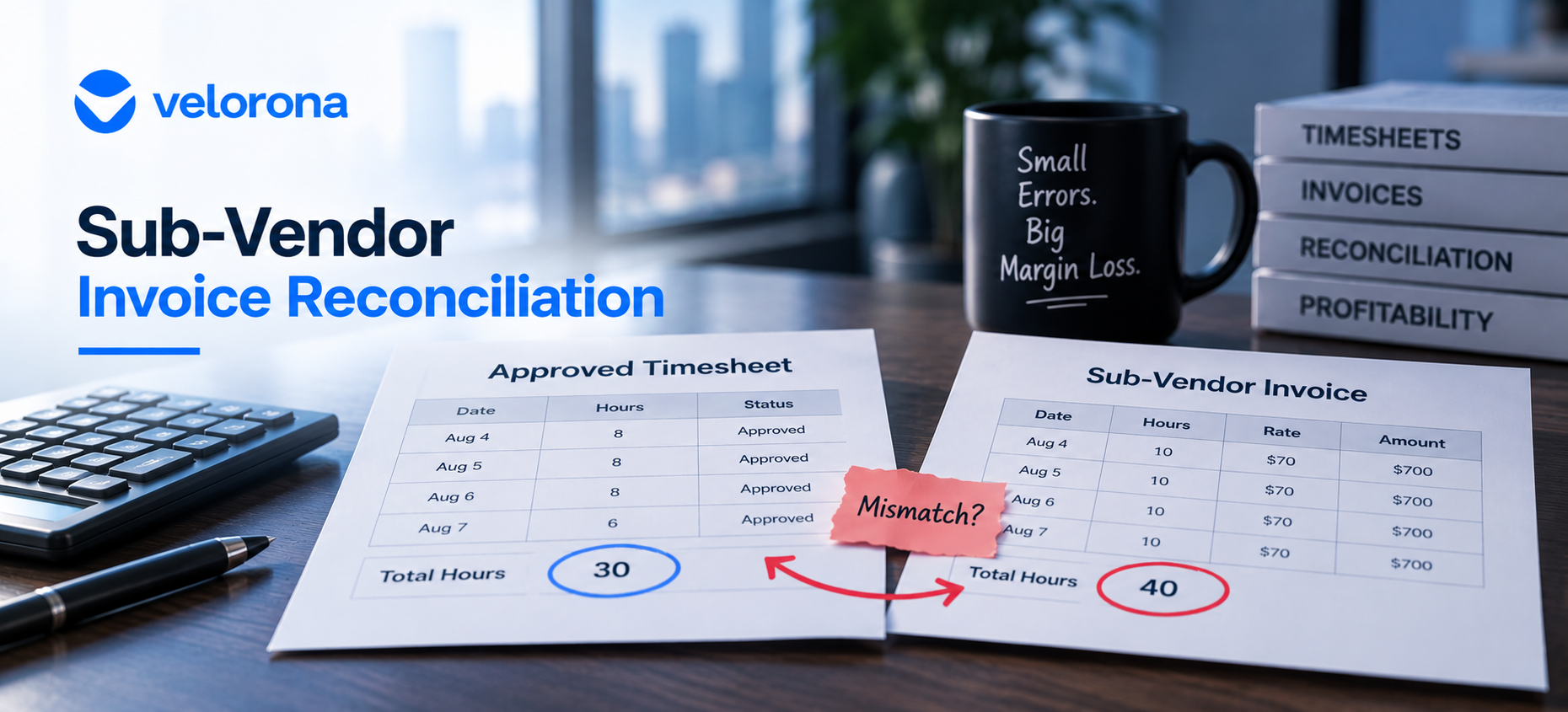 Invoice Reconciliation Mismatch