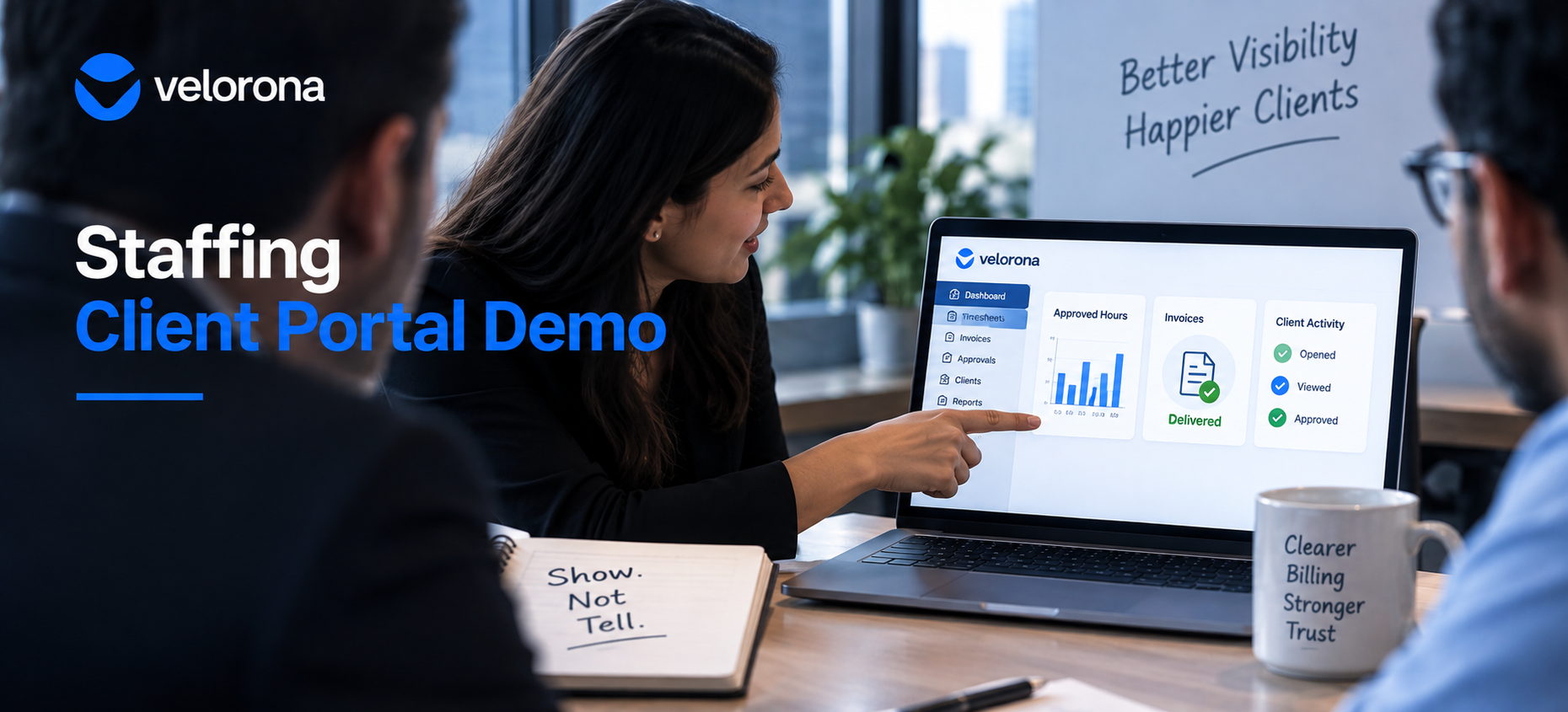 Velorona Staffing Portal Demo