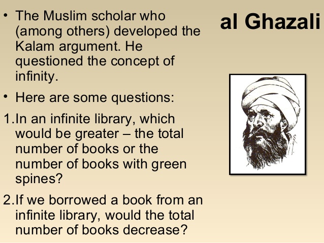 কালাম কসমোলজিক্যাল আর্গুমেন্ট 2 Mulsim scholar Al Ghazali