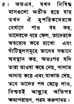 একটি তরবারির আয়াতের (The sword verse) পর্যালোচনা, প্রেক্ষাপট ও অন্যান্য 97 তরবারির 96