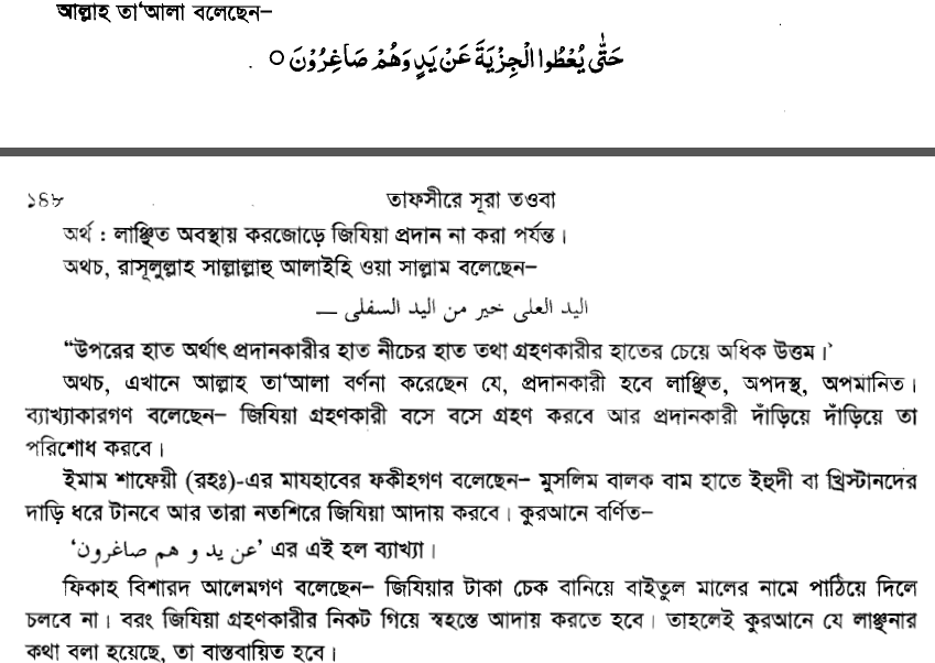 একটি তরবারির আয়াতের (The sword verse) পর্যালোচনা, প্রেক্ষাপট ও অন্যান্য 31 তরবারির 30