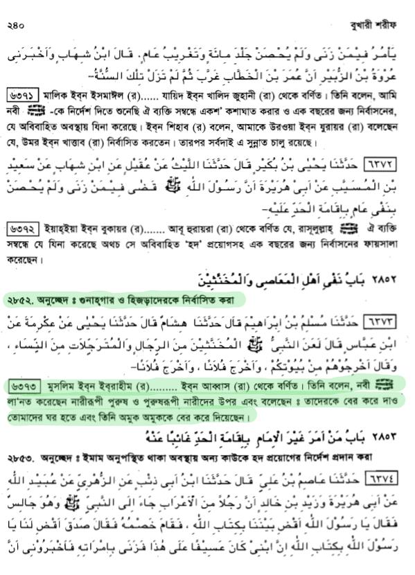 হিজড়াদের সম্পর্কে ইসলাম 9 হিজড়াদের সম্পর্কে হাদিস