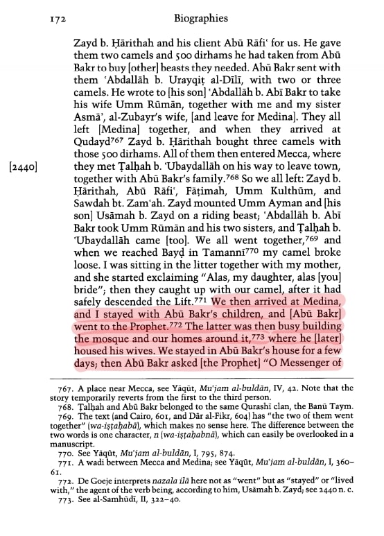 বাল্যবিবাহ, পেডোফিলিয়া এবং ইসলাম - আয়িশা কি ৯ বছর বয়সে বয়ঃসন্ধিকালে পৌঁছেছিলেন? 29 Al-Tabari, Vol. 39, pp. 172