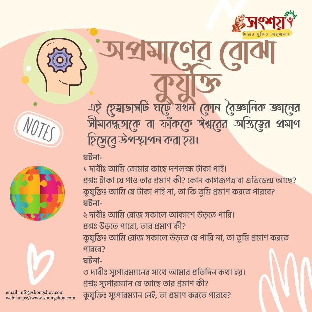 বহুল প্রচলিত কিছু কুযুক্তি বা ফ্যালাসি বা কুতর্ক বা হেত্বাভাস 29 কুযুক্তি বা ফ্যালাসি 28