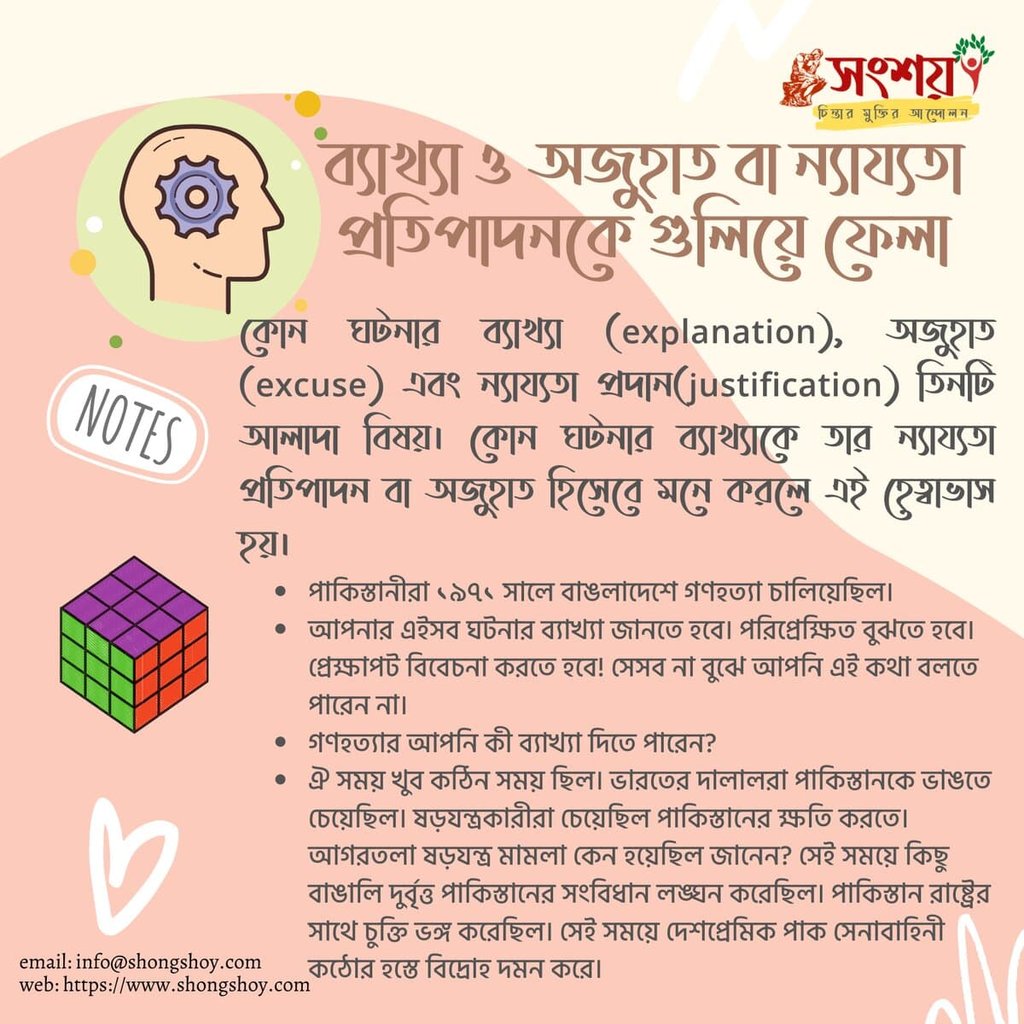 কুযুক্তি বা ফ্যালাসি 49