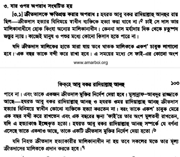 দাসী প্রসঙ্গে নাকে দড়ি বাঁধাদের মিথ্যাচারের জবাব 28 দাসী 27