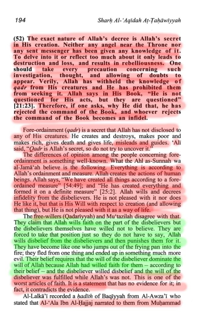 Critical Analysis of Taqdir: A Foundation of Islam 11 Taqdir 10