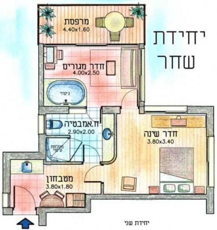 שחר - צימר עץ עם ג'קוזי מול הכנרת - 16