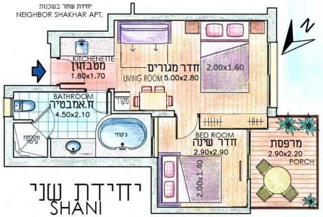 שני - צימר עץ עם ג'קוזי זוגי ונוף לגליל לכנרת ולגולן - 15