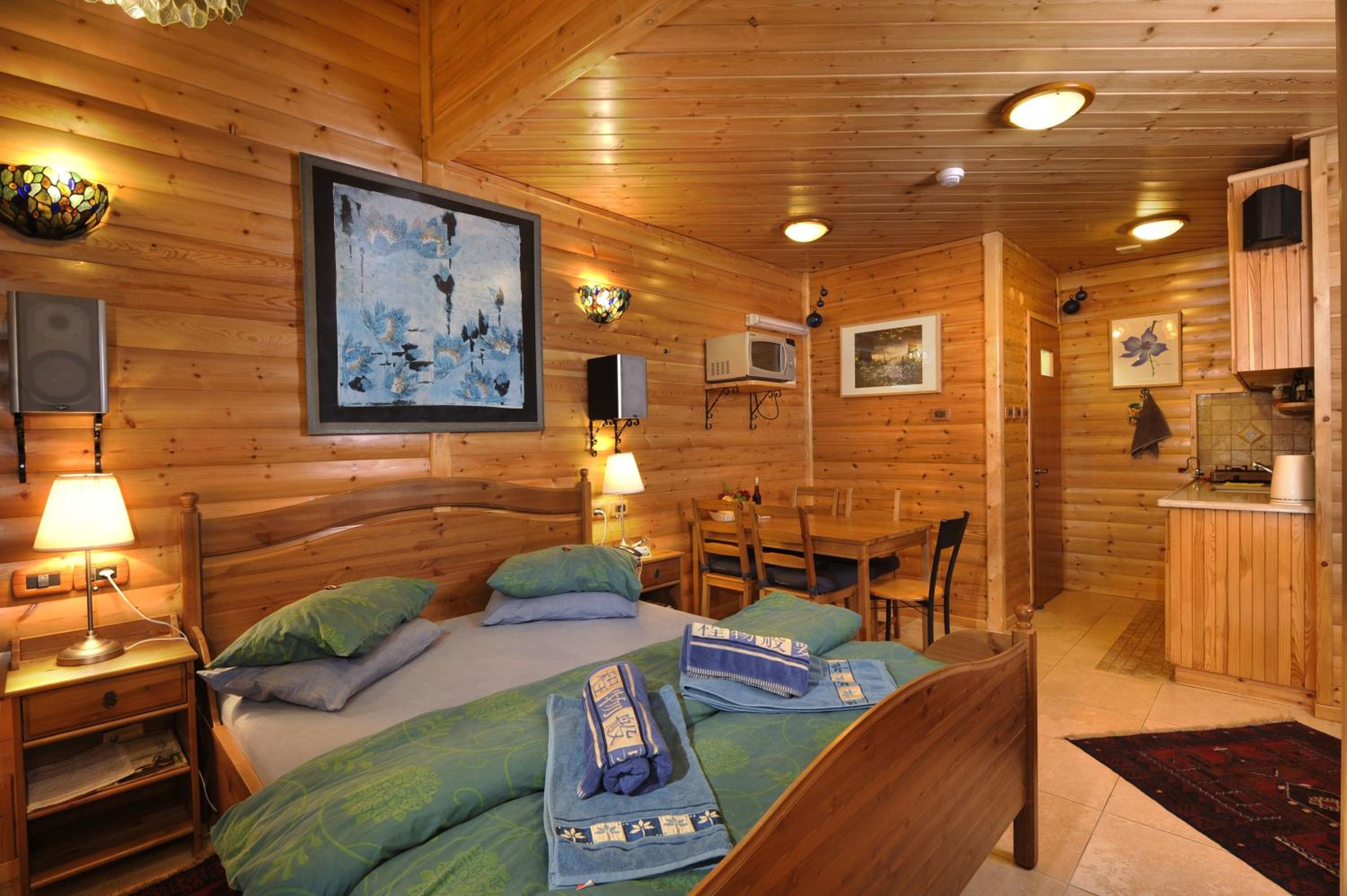 Ofek - Chalet en bois avec jacuzzi, sauna et vue sur le lac de Tibériade - 16