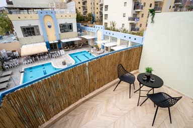 דירת שני חדרי שינה עם נוף לבריכה - 4