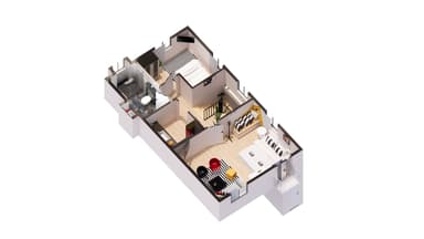 Chambre quadruple de luxe - 11