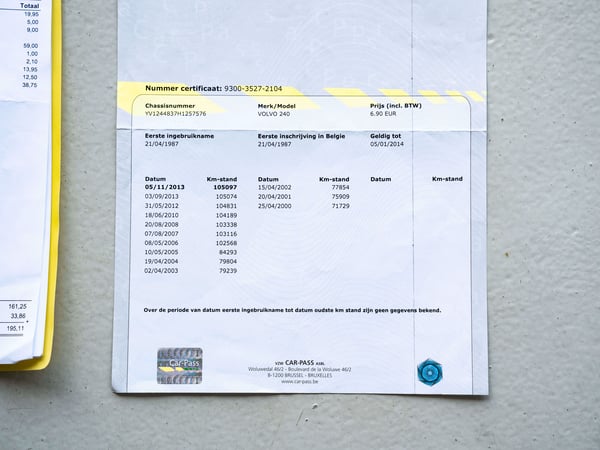 Volvo 240 2.3 GL - 1987