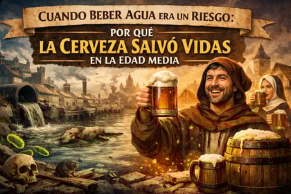 Cuando beber agua era un riesgo: por qué la cerveza salvó vidas en la Edad Media