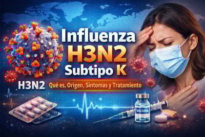 Influenza H3N2 subtipo K: qué es, origen, síntomas y tratamiento