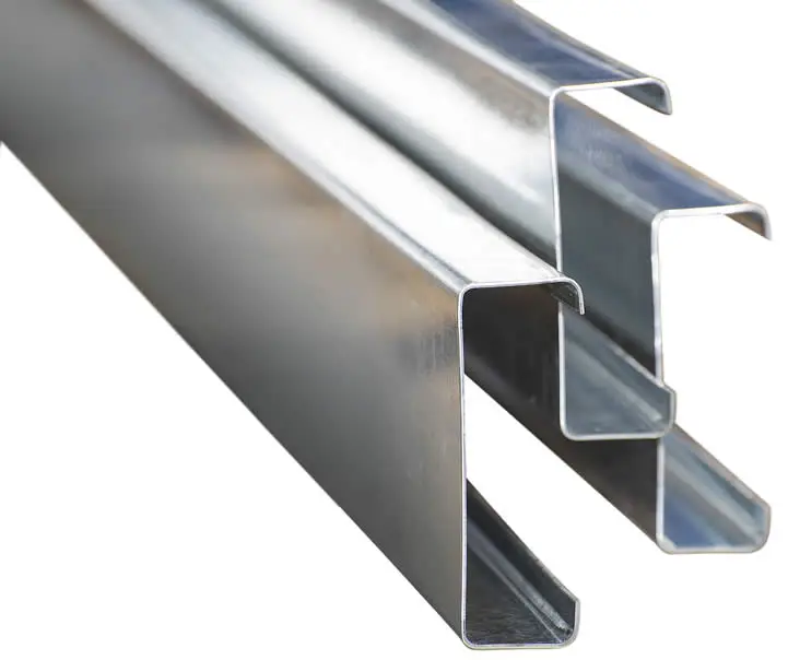 Perfil C galvanizado