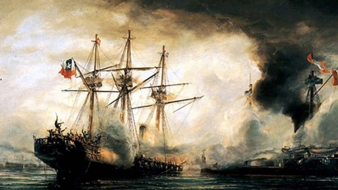 Combate Naval de Angamos: La Captura del Huáscar