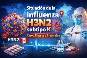 Situación de la influenza H3N2 subtipo K en el Perú: casos, riesgos y prevención