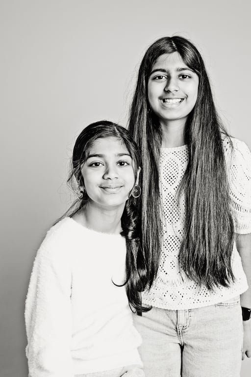 Daysee family studio photograph
