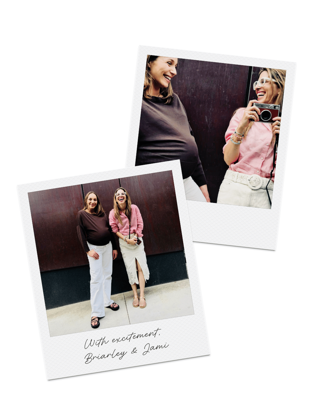 Daysee founders Briarley and Jami in the studio