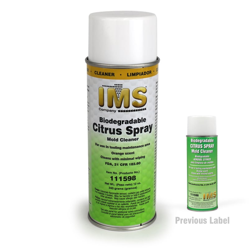 Mold Cleaner, Citrus Spray, Can