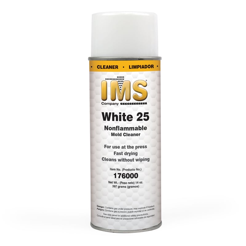 Mold Cleaner, White 25, Aerosol Spray Can, 14 oz Net Wt.