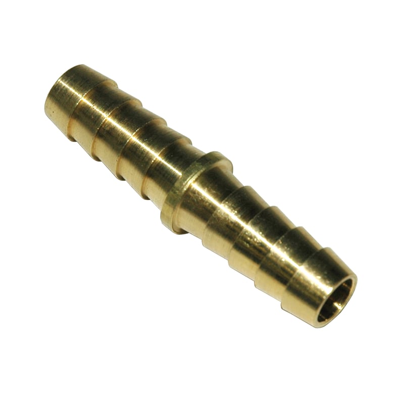 Hose Mender, 3/8″ Inside Diameter hose, Standard, Brass.
