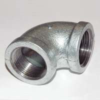 Elbow, 90 Degree, 1″ NPT, Galvanized Steel