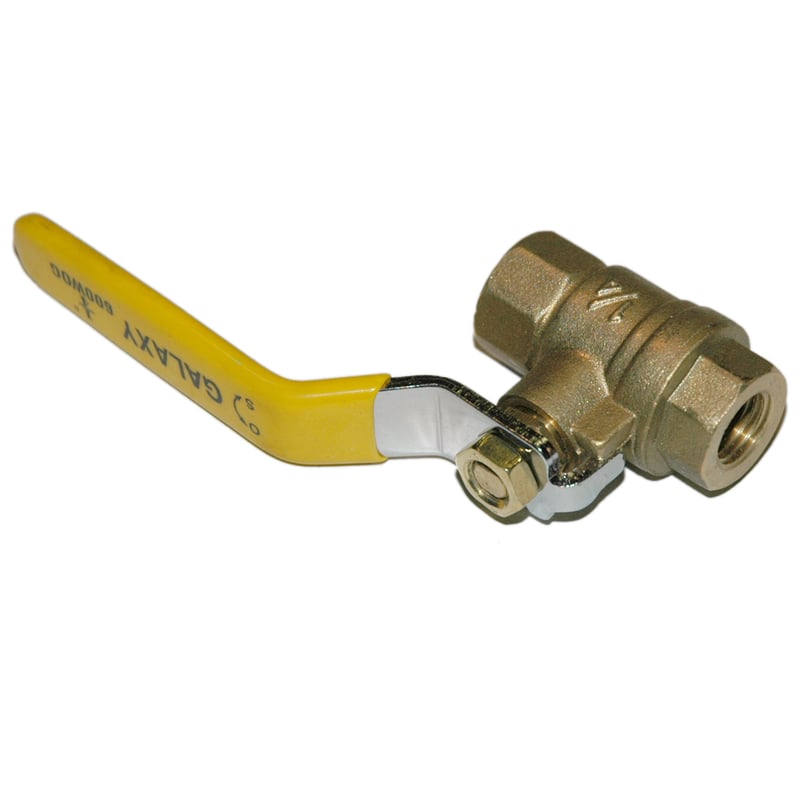 Ball Valve, 1/4″, Female NPT, Econo Line, Full Port, Brass