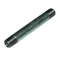Pipe Nipple, 1/8″ NPT, 4″ Length, Galvanized Steel