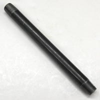 Pipe Nipple, 1/4″ NPT, 6″ Length, Black Steel
