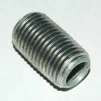 Pipe Nipple, 1/4″ NPT, Close, Galvanized Steel