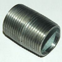 Pipe Nipple, 3/4″ NPT, Close, Galvanized Steel