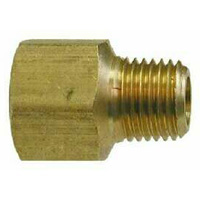 Extender-Adapter, Brass Mold Fitting 3/8" NPT Female x 3/8" NPT Male - Image 1