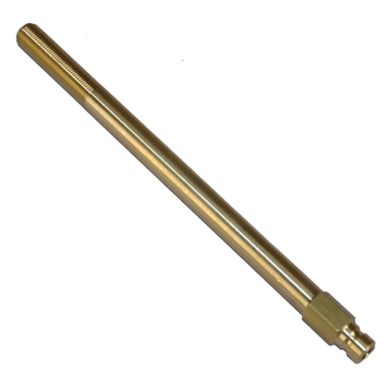 Plug, Water Extension, 200 Series, 1/4″ Passage, 7″ Length, 1/8″ NPT, Brass
