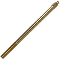 Plug, Water Extension, 200 Series, 1/4″ Passage, 10″ Length, 1/4″ NPT, Brass