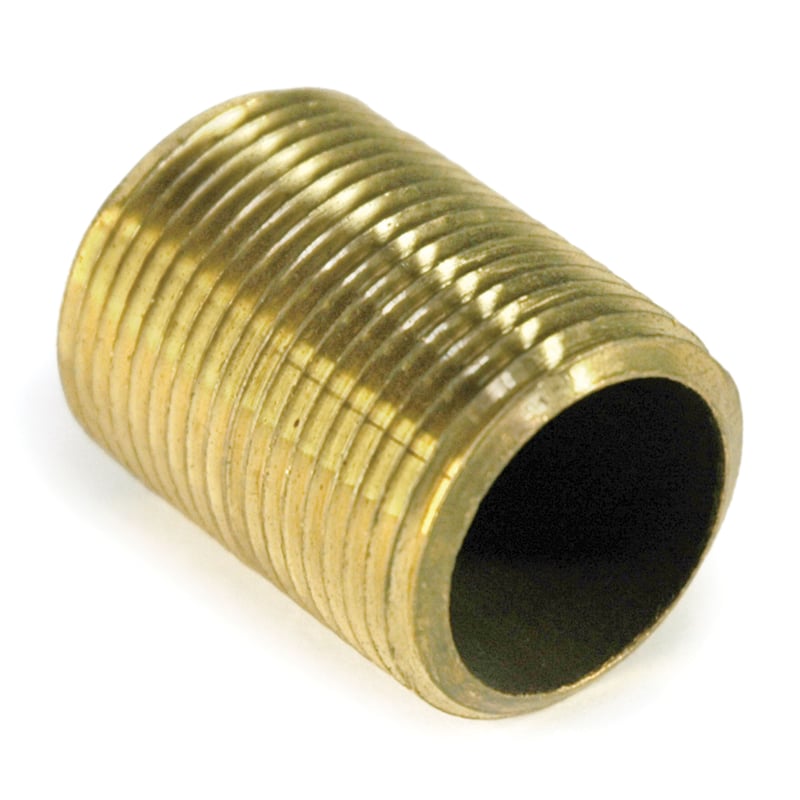 Pipe Nipple, 3/4″ NPT, Close, Brass