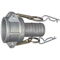 Cam & Groove Coupling, Type B 3″ Brass, Female Coupler x Male NPT Thread