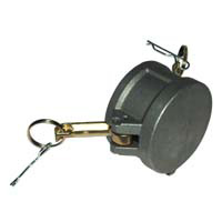 Cam & Groove Coupling, Type DC 2-1/2" Aluminum, Coupler Dust Cap - Image 1