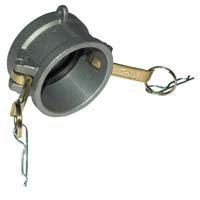 Cam & Groove Coupling, Type DC 2-1/2" Aluminum, Coupler Dust Cap - Image 2