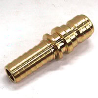 Plug, ST Series, 3/4″ Passage, 3/4″ Hose Barb, Straight, Brass