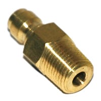 Plug, ST Series, 1/8" Body, 1/8"-27 Male NPT Brass - Image 2