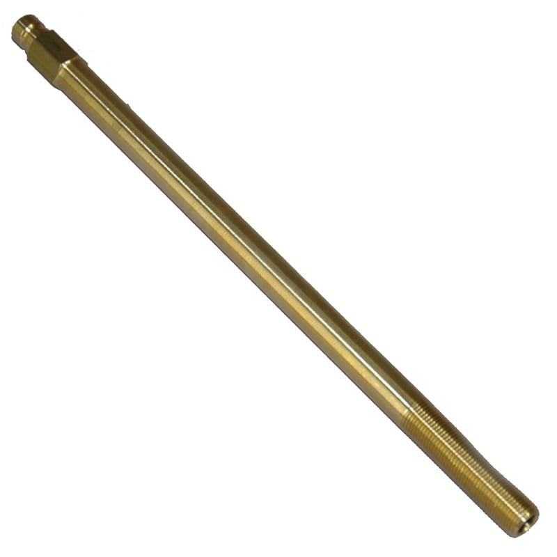 Plug, Water Extension, 200 Series, 1/4″ Passage, 8.5″ Length, 1/8″ NPT, Brass