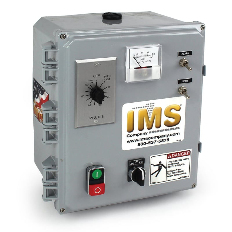 Control Panel for IMS 1-1/2 hp Drum Tumblers Prewired for 480/60/3