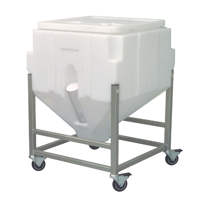 Portable Resin Bin, 368 lb. Capacity