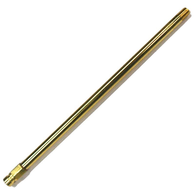 Plug, Water Extension, 200 Series, 1/4″ Passage, 8.5″ Length, 1/16″ NPT, Brass